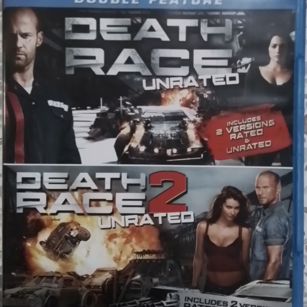 Death Race Unrated Double Feature Blu-ray